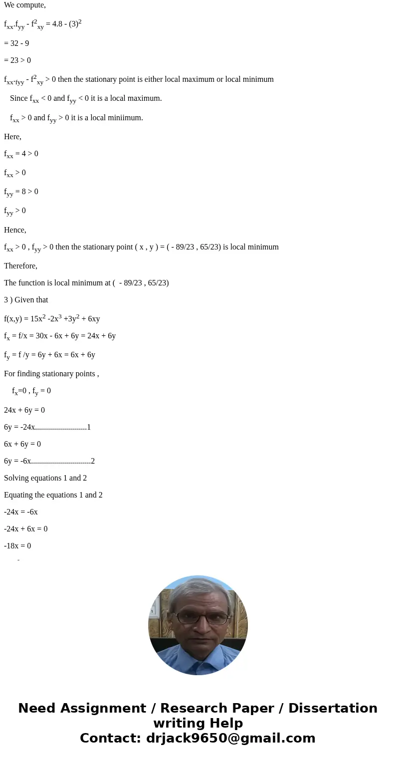 Find all the local maxima, local minima, and saddle points of the function f(x y)-x-4xyy+ 12y +2 Select the correct choice below and, if necessary, fill in the  Find all the local maxima, local minima, and saddle points of the function f(x y)-x-4xyy+ 12y +2 Select the correct choice below and, if necessary, fill in the