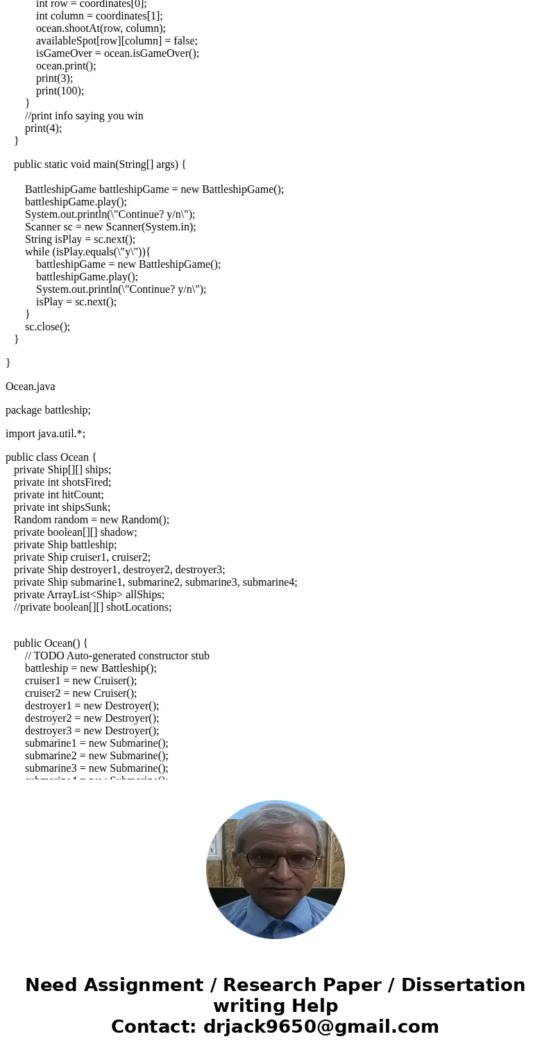 i have a code that runs, but it only lets the player to guess where the ships are(which is a one player game with one board). is there a way some one can help t i have a code that runs, but it only lets the player to guess where the ships are(which is a one player game with one board). is there a way some one can help t