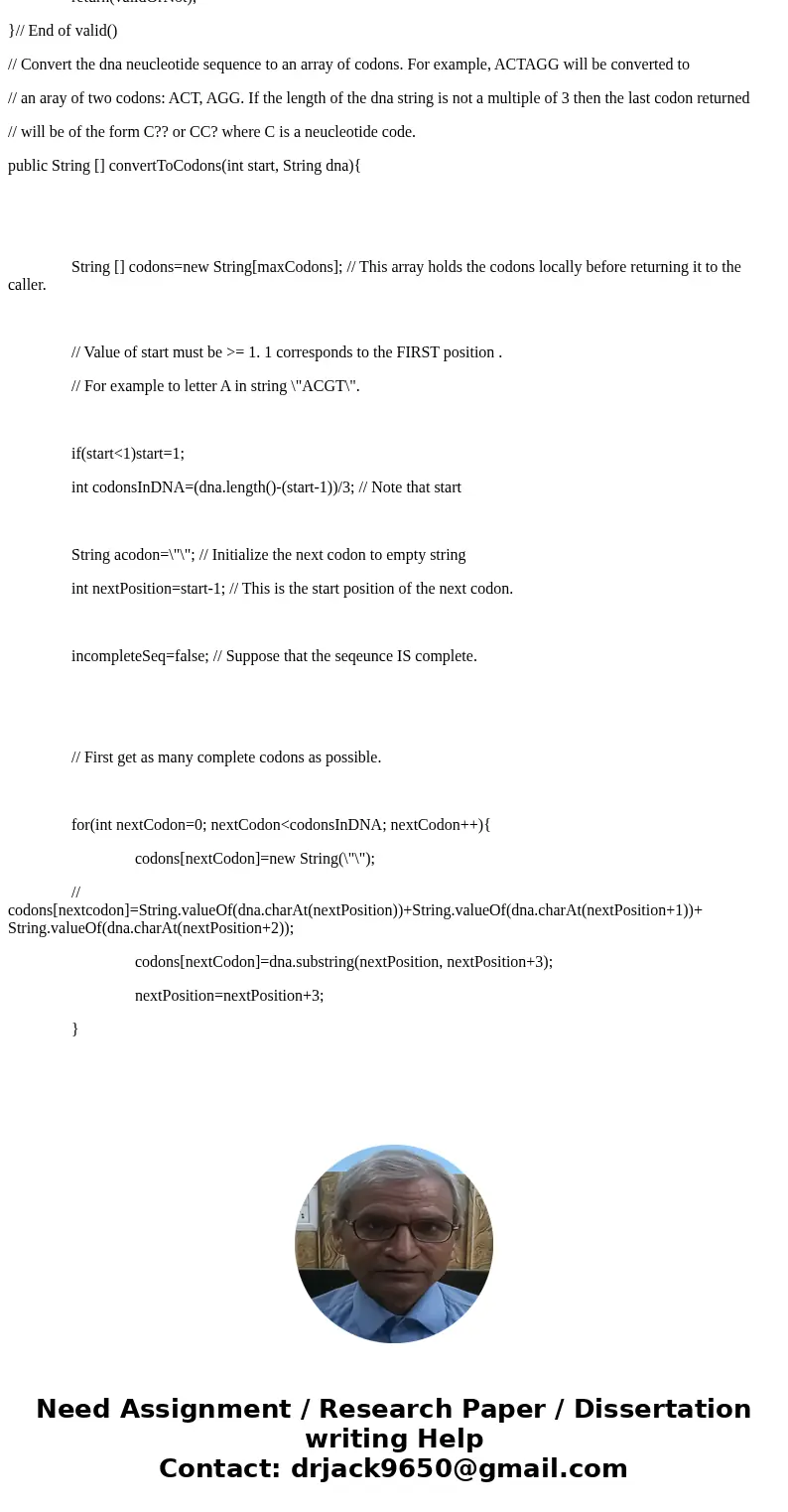 I need to write a java program about translating the DNA sequence into 6 frames of protein sequence?!!!! I need to write a java program about translating the D  I need to write a java program about translating the DNA sequence into 6 frames of protein sequence?!!!! I need to write a java program about translating the D