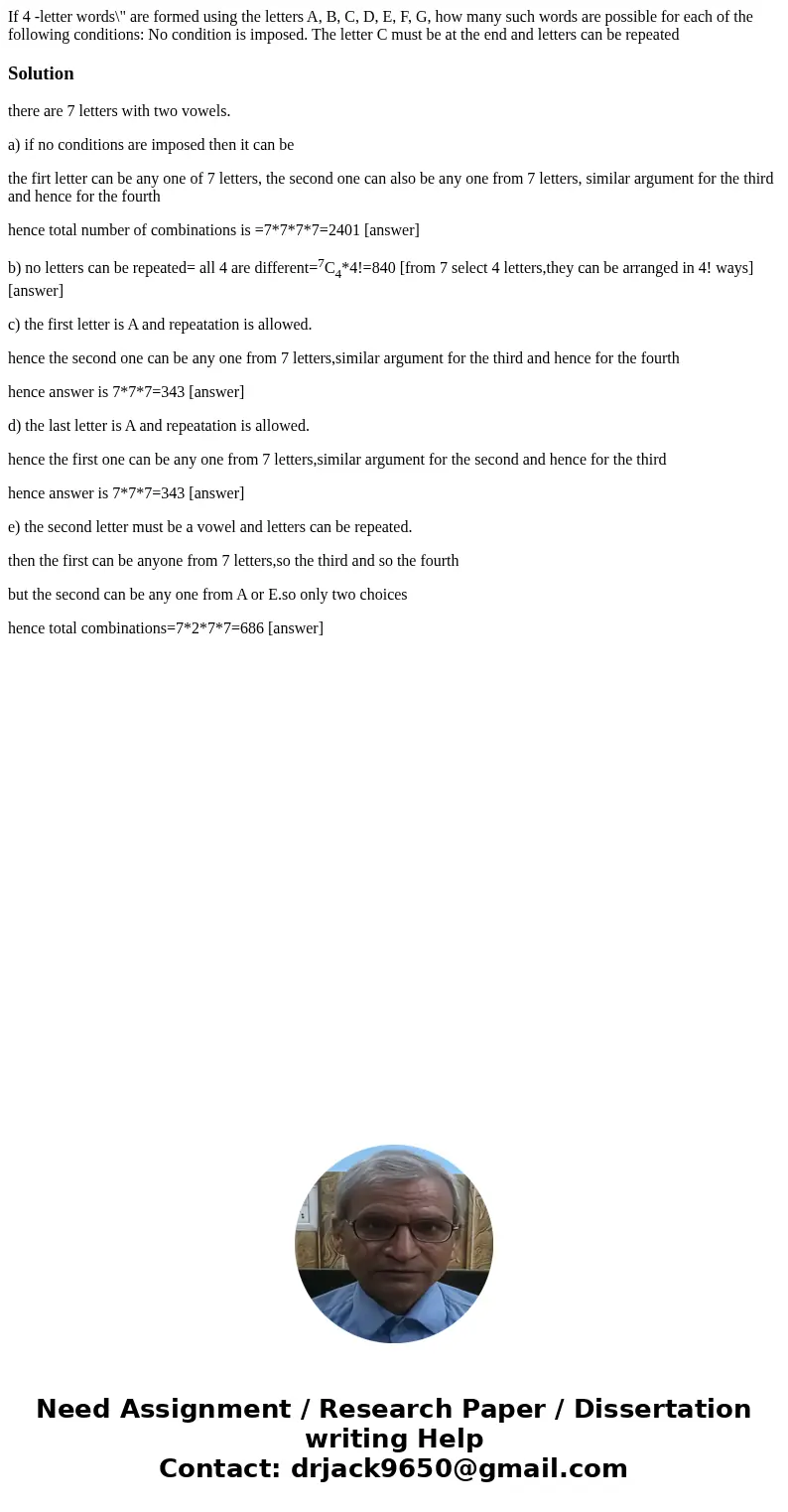 If 4 -letter words\  If 4 -letter words\