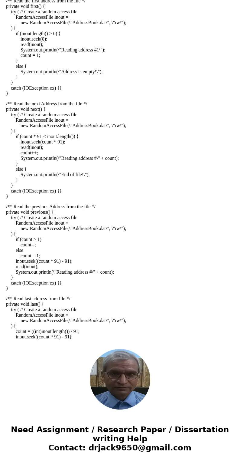 In Java, USING JAVAFX, please Write a program that stores, retrieves, adds, and updates addresses as shown in Figure. Use a fixed-length string for storing each In Java, USING JAVAFX, please Write a program that stores, retrieves, adds, and updates addresses as shown in Figure. Use a fixed-length string for storing each