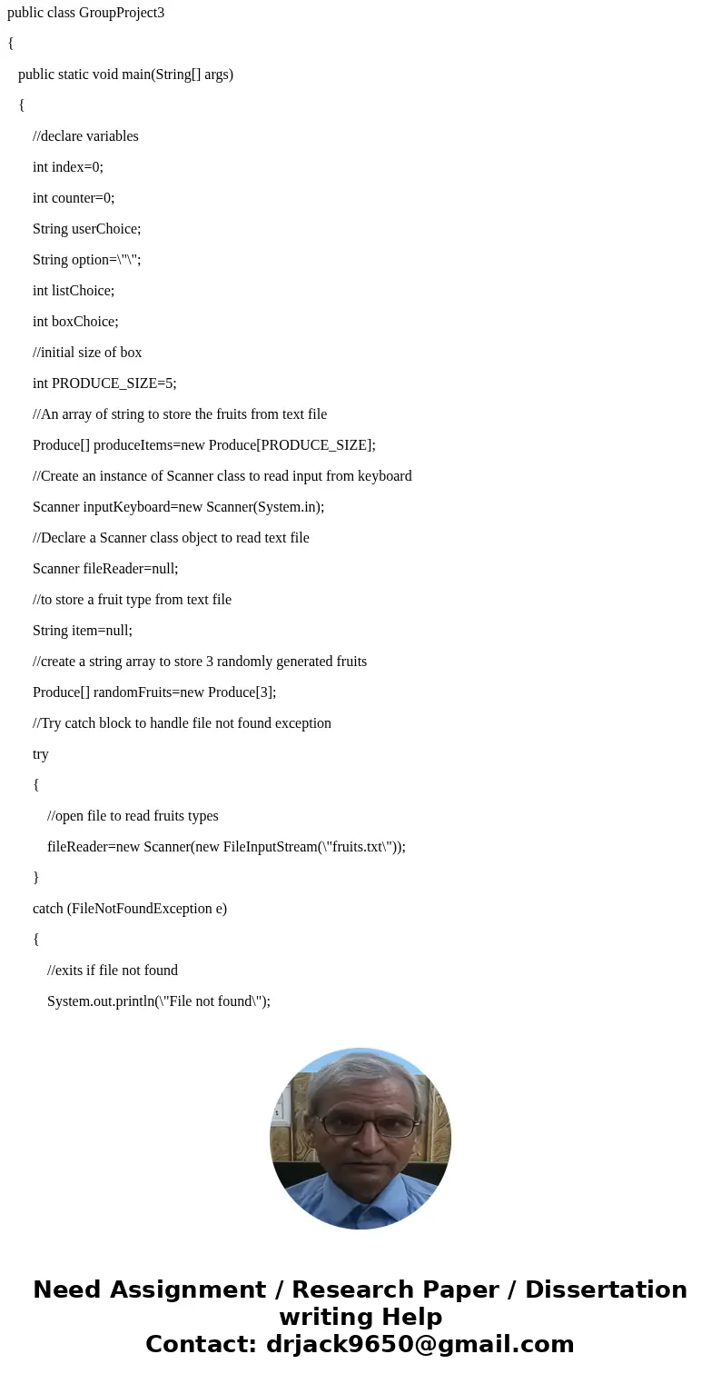 java method already defined/String[] fruits=new String[SIZE]; cannot be found in two .java files out of errors in these two .javas: import java.io.FileInputStre