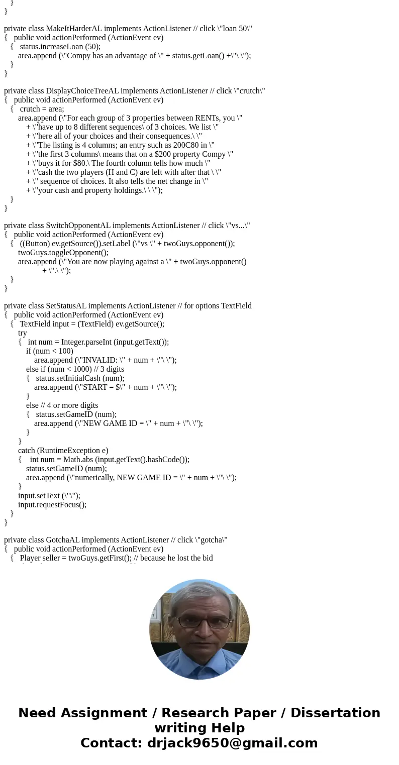 Java Programming Implement an auction application with the following features/functionality: Inputs for an item and minimum bid amount. Inputs for bidder name,  Java Programming Implement an auction application with the following features/functionality: Inputs for an item and minimum bid amount. Inputs for bidder name,