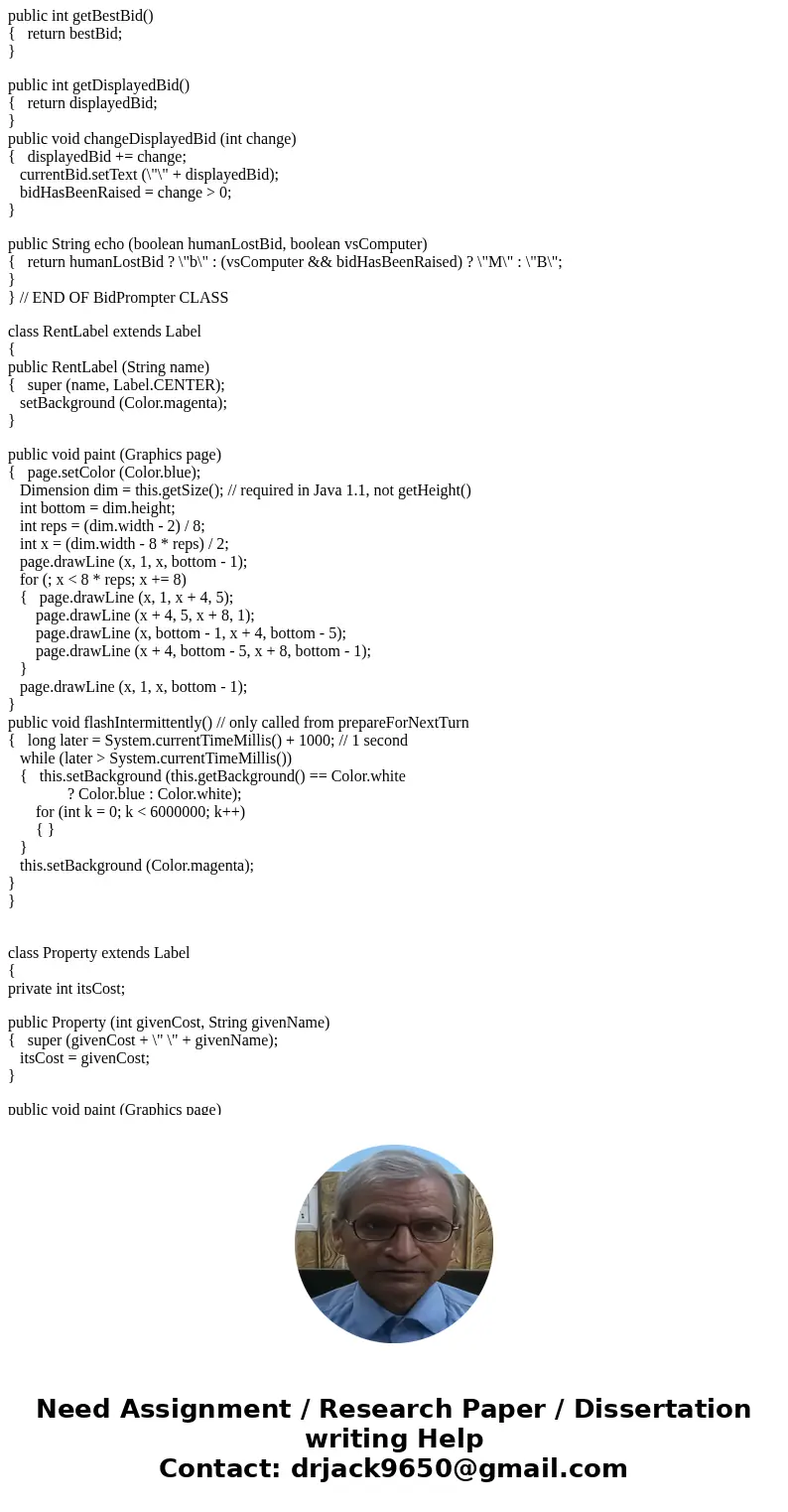 Java Programming Implement an auction application with the following features/functionality: Inputs for an item and minimum bid amount. Inputs for bidder name,  Java Programming Implement an auction application with the following features/functionality: Inputs for an item and minimum bid amount. Inputs for bidder name,