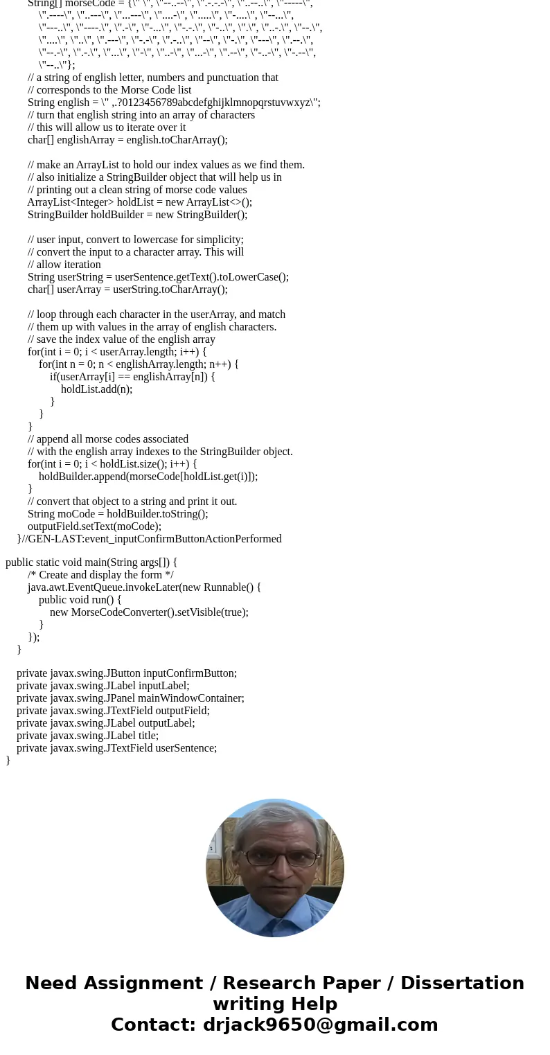 Need help coding MorseCode in Java: Create Class MorseCodeClient. This represents a Client that allows a user communicate with a server across a network. The se Need help coding MorseCode in Java: Create Class MorseCodeClient. This represents a Client that allows a user communicate with a server across a network. The se