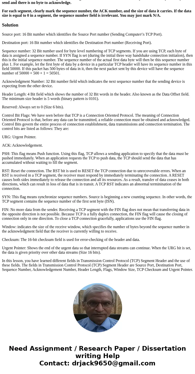 Networking problem help Consider the following TCP session between hosts A and host B on a perfect channel: A has a file of size 2.5MSS to send to B. A desires  Networking problem help Consider the following TCP session between hosts A and host B on a perfect channel: A has a file of size 2.5MSS to send to B. A desires