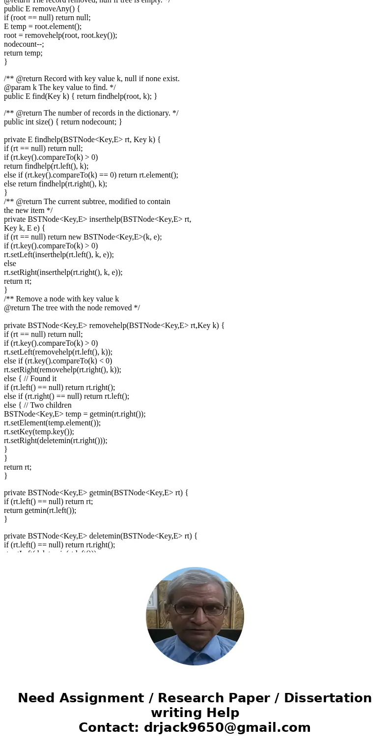 Objective: Binary Search Tree traversal (2 points) Use traversal.pptx as guidance to write a program to build a binary search tree Dictionary. Input records fro Objective: Binary Search Tree traversal (2 points) Use traversal.pptx as guidance to write a program to build a binary search tree Dictionary. Input records fro