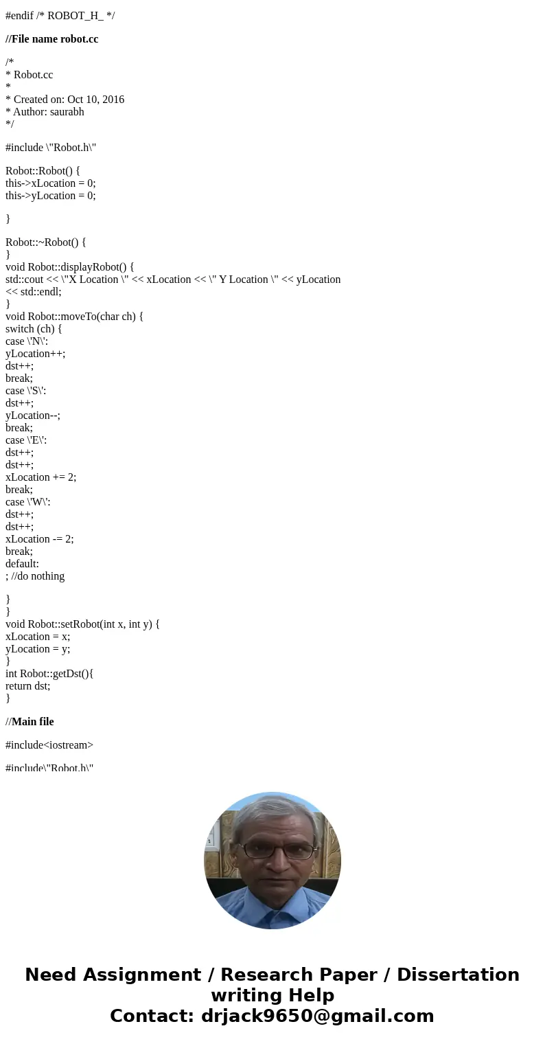 Robot Tracking System Purpose of the assignment: The project is developing robot tracking system. Its purpose is to practice using C++ class and become familiar Robot Tracking System Purpose of the assignment: The project is developing robot tracking system. Its purpose is to practice using C++ class and become familiar