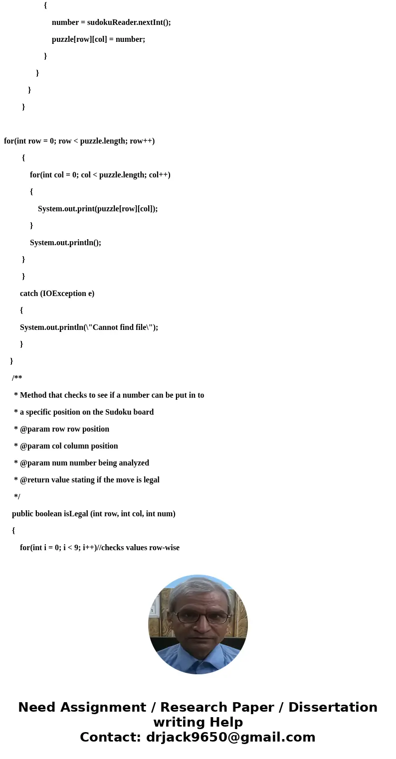 The file in sudoku.txt at the end of this folder, after PPt9 contains integer values for a Sudoku puzzle (two dimensional integer array with 9 rows and 9 colum  The file in sudoku.txt at the end of this folder, after PPt9 contains integer values for a Sudoku puzzle (two dimensional integer array with 9 rows and 9 colum