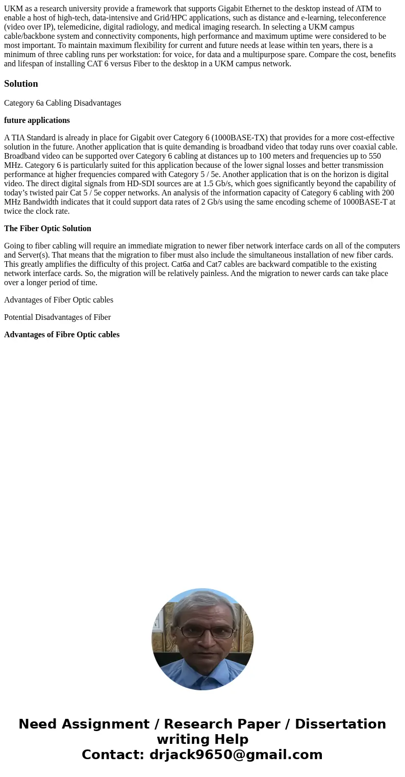 UKM as a research university provide a framework that supports Gigabit Ethernet to the desktop instead of ATM to enable a host of high-tech, data-intensive and  UKM as a research university provide a framework that supports Gigabit Ethernet to the desktop instead of ATM to enable a host of high-tech, data-intensive and