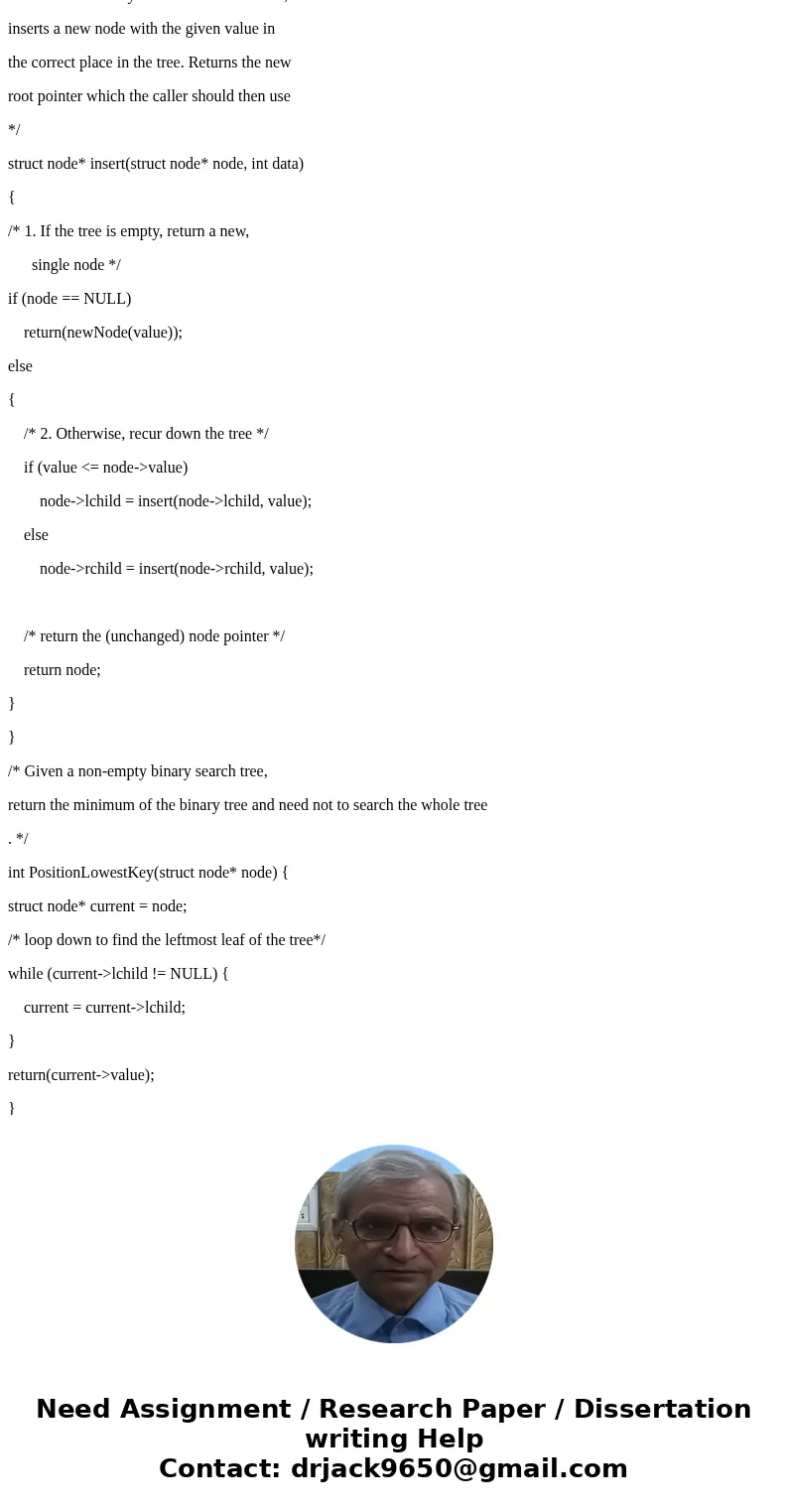 1) We are asked to add a function Position lowestKey(const Position& v) const to the class SearchTree. Function prototype: Position lowestKey(const Position 1) We are asked to add a function Position lowestKey(const Position& v) const to the class SearchTree. Function prototype: Position lowestKey(const Position