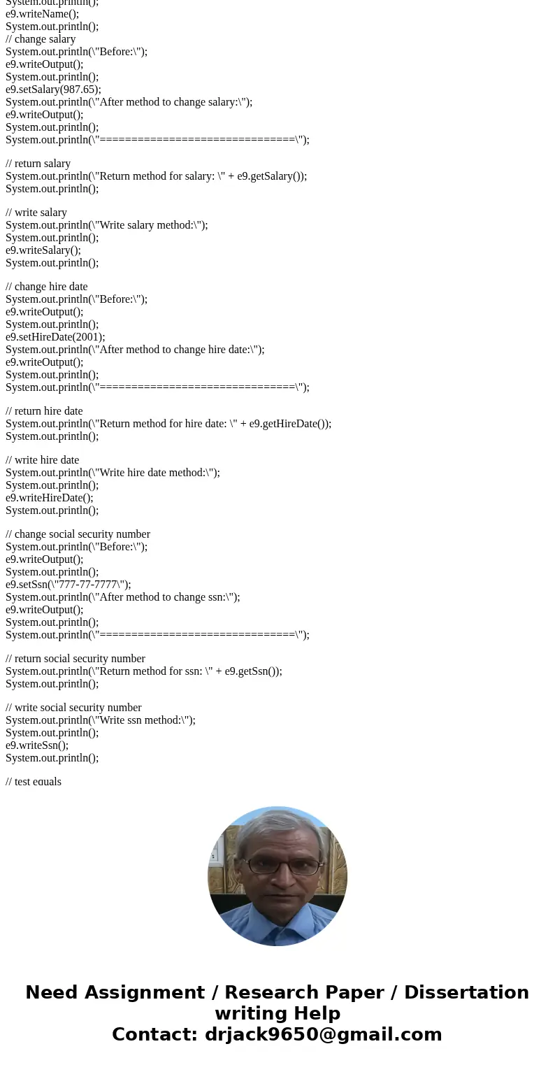 define a class name Employee whose objects are records for employee. Derive this class from the class person given in the listing 8.1. An employee record inheri define a class name Employee whose objects are records for employee. Derive this class from the class person given in the listing 8.1. An employee record inheri