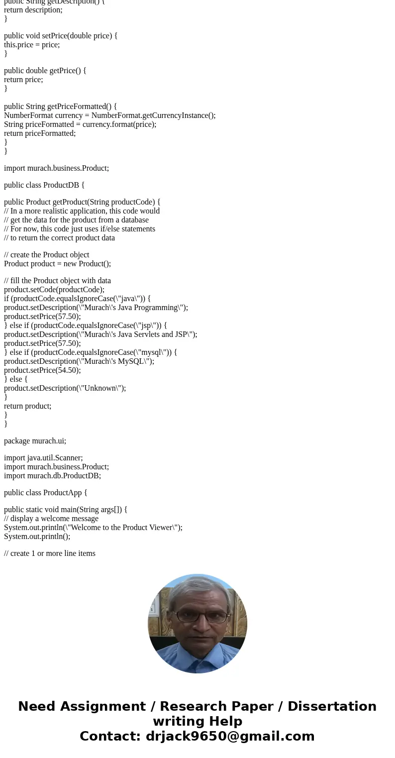Exercise 11-4 Inherit the Product class In this exercise, you’ll modify a version of the Product application so it adds a class named MyProduct that extends the Exercise 11-4 Inherit the Product class In this exercise, you’ll modify a version of the Product application so it adds a class named MyProduct that extends the