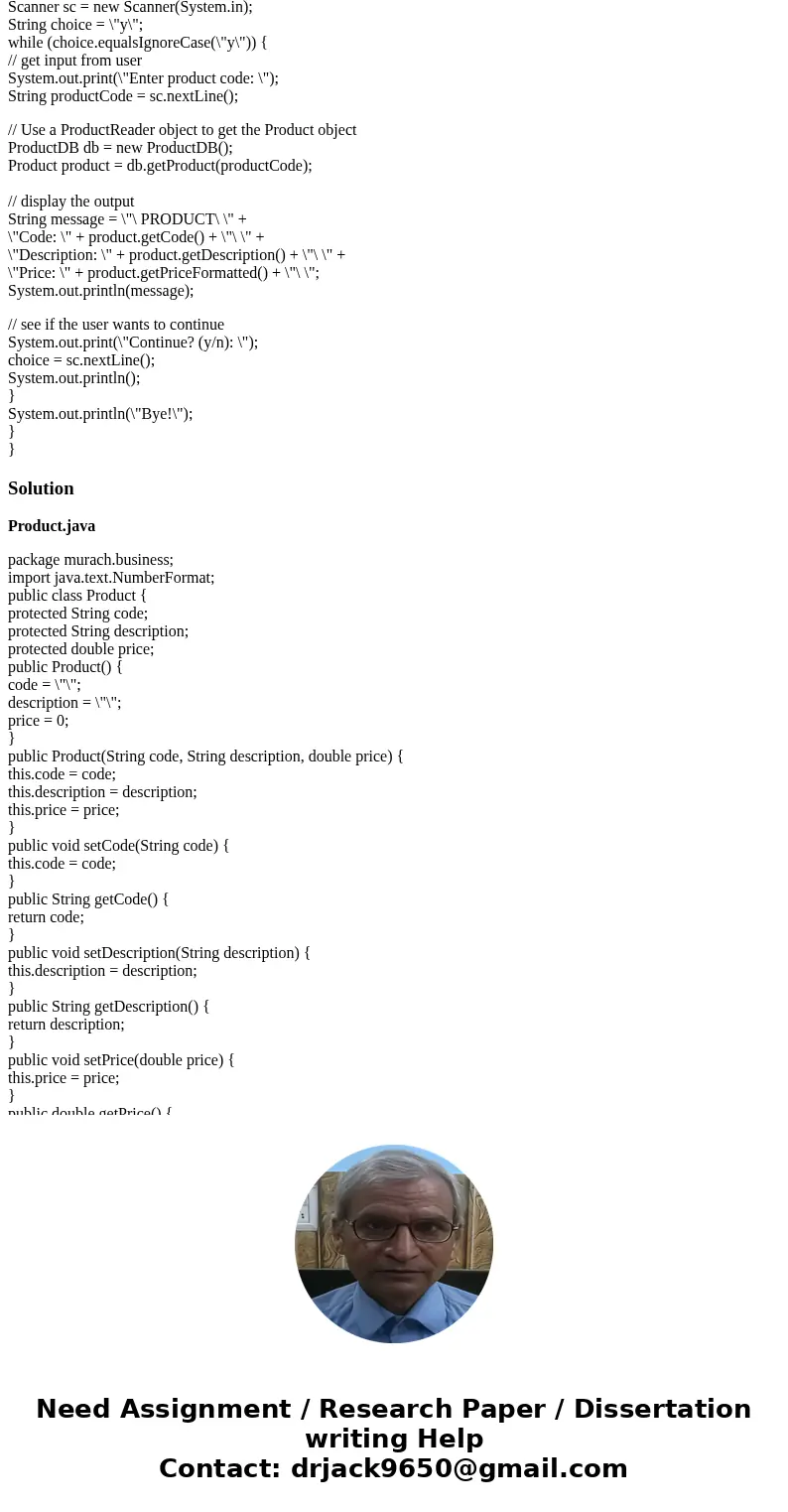 Exercise 11-4 Inherit the Product class In this exercise, you’ll modify a version of the Product application so it adds a class named MyProduct that extends the Exercise 11-4 Inherit the Product class In this exercise, you’ll modify a version of the Product application so it adds a class named MyProduct that extends the