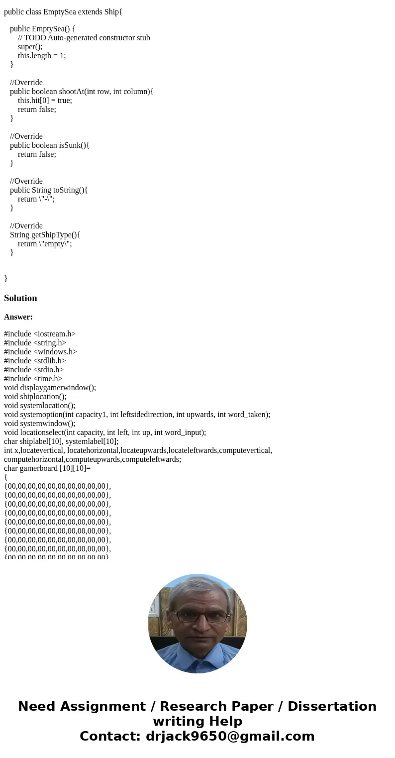 i have a runable code below that works with just guessing where the ships are. i need help editing this code to be able to have a player play against computer a i have a runable code below that works with just guessing where the ships are. i need help editing this code to be able to have a player play against computer a