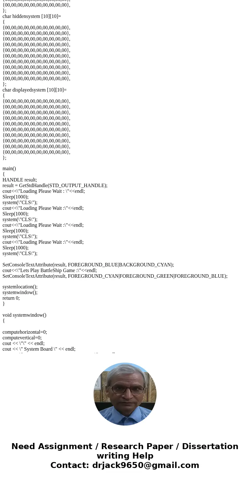 i have a runable code below that works with just guessing where the ships are. i need help editing this code to be able to have a player play against computer a i have a runable code below that works with just guessing where the ships are. i need help editing this code to be able to have a player play against computer a