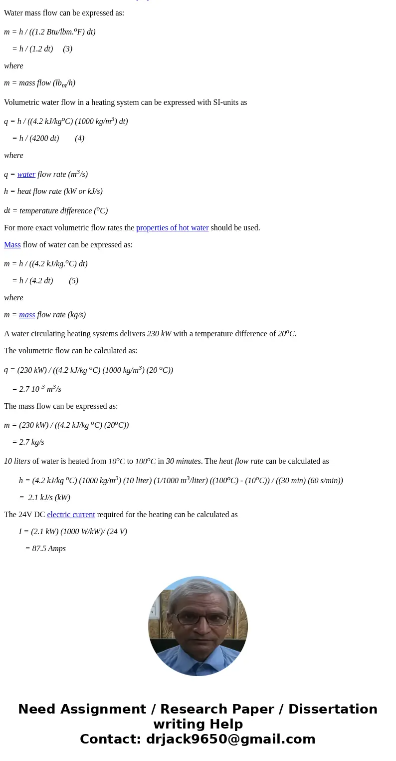 Please solve it in full details if you know how to solve it. Water with a flow rate of 5200 Kg/min is flowing inside the tubes of a cross flow heat exchanger. W Please solve it in full details if you know how to solve it. Water with a flow rate of 5200 Kg/min is flowing inside the tubes of a cross flow heat exchanger. W