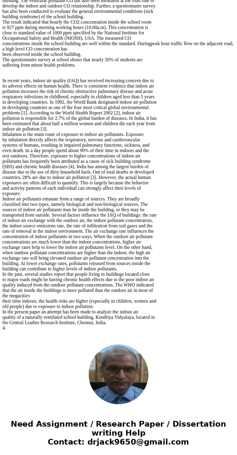  Problem 1-What is environmental engineering? (20 pts) Below you will see a list of four different scenarios which to field of environmental engineering. For ea