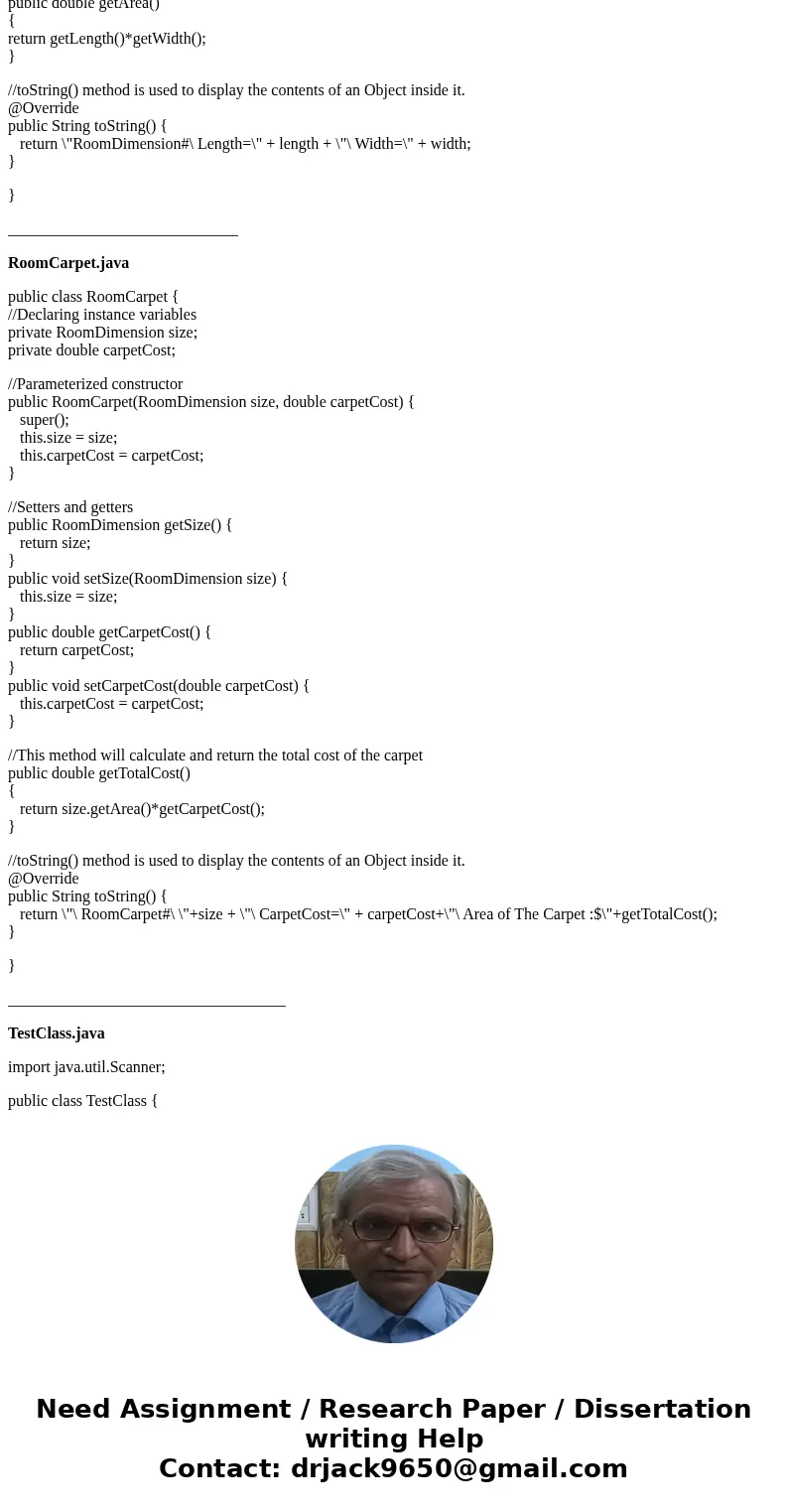 3. Carpet Calculator The Westfield Carpet Company has asked you to write an application that calculates the price of carpeting for rectangular rooms. To calcula 3. Carpet Calculator The Westfield Carpet Company has asked you to write an application that calculates the price of carpeting for rectangular rooms. To calcula