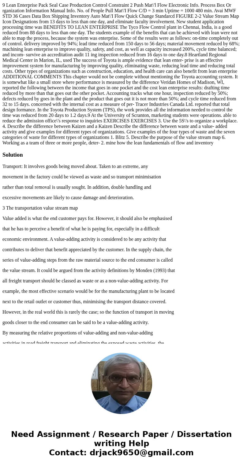 9 Lean Enterprise Pack Seal Case Production Control Constraint 2 Push Mat\'l Flow Electronic Info. Process Box Or rganization Information Manual Info. No. of P  9 Lean Enterprise Pack Seal Case Production Control Constraint 2 Push Mat\'l Flow Electronic Info. Process Box Or rganization Information Manual Info. No. of P