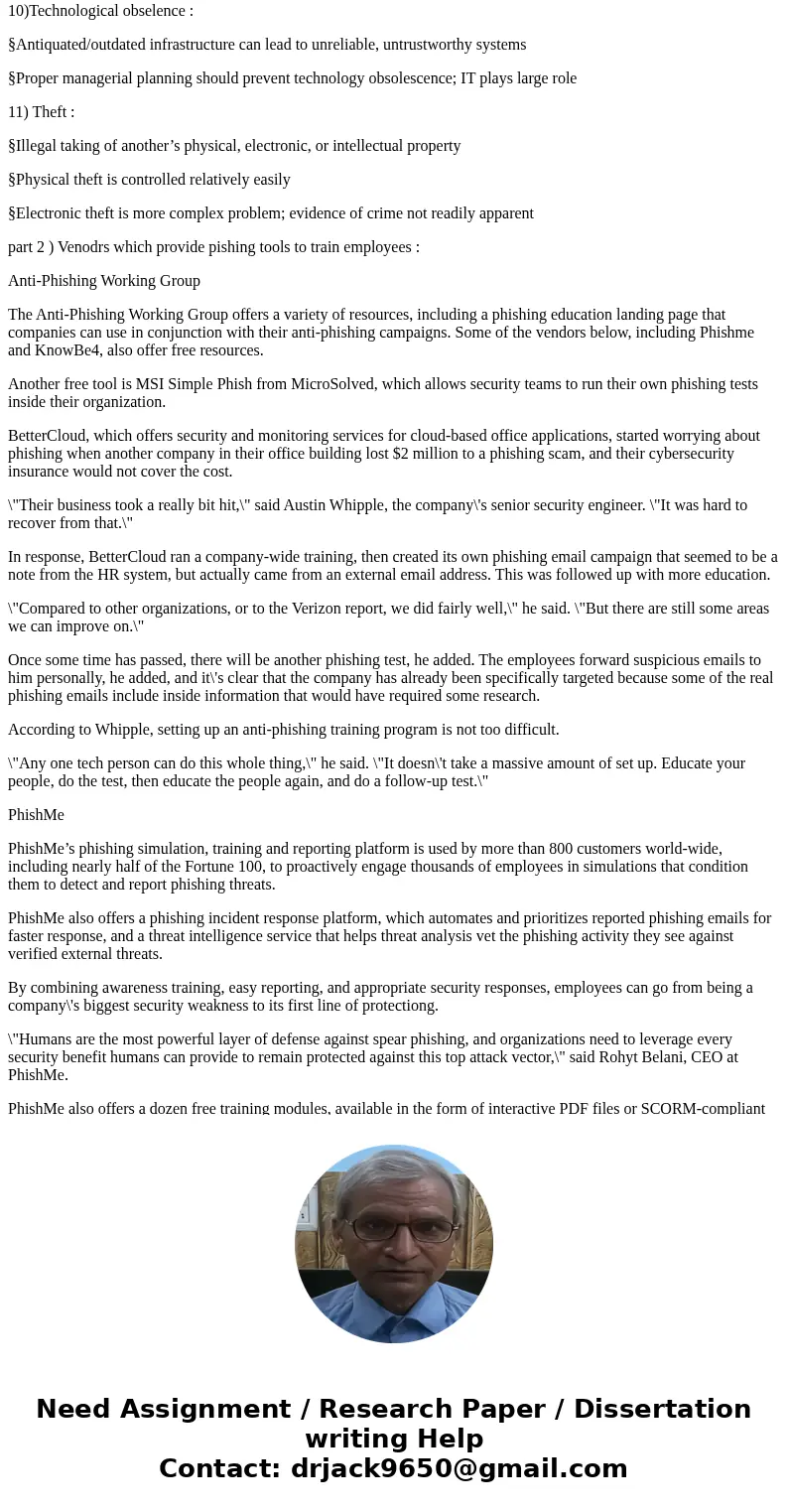 Based on the below and using the 12 categories of threats identify 3 examples you can find online, in the media for each of the threats listed on the right col  Based on the below and using the 12 categories of threats identify 3 examples you can find online, in the media for each of the threats listed on the right col