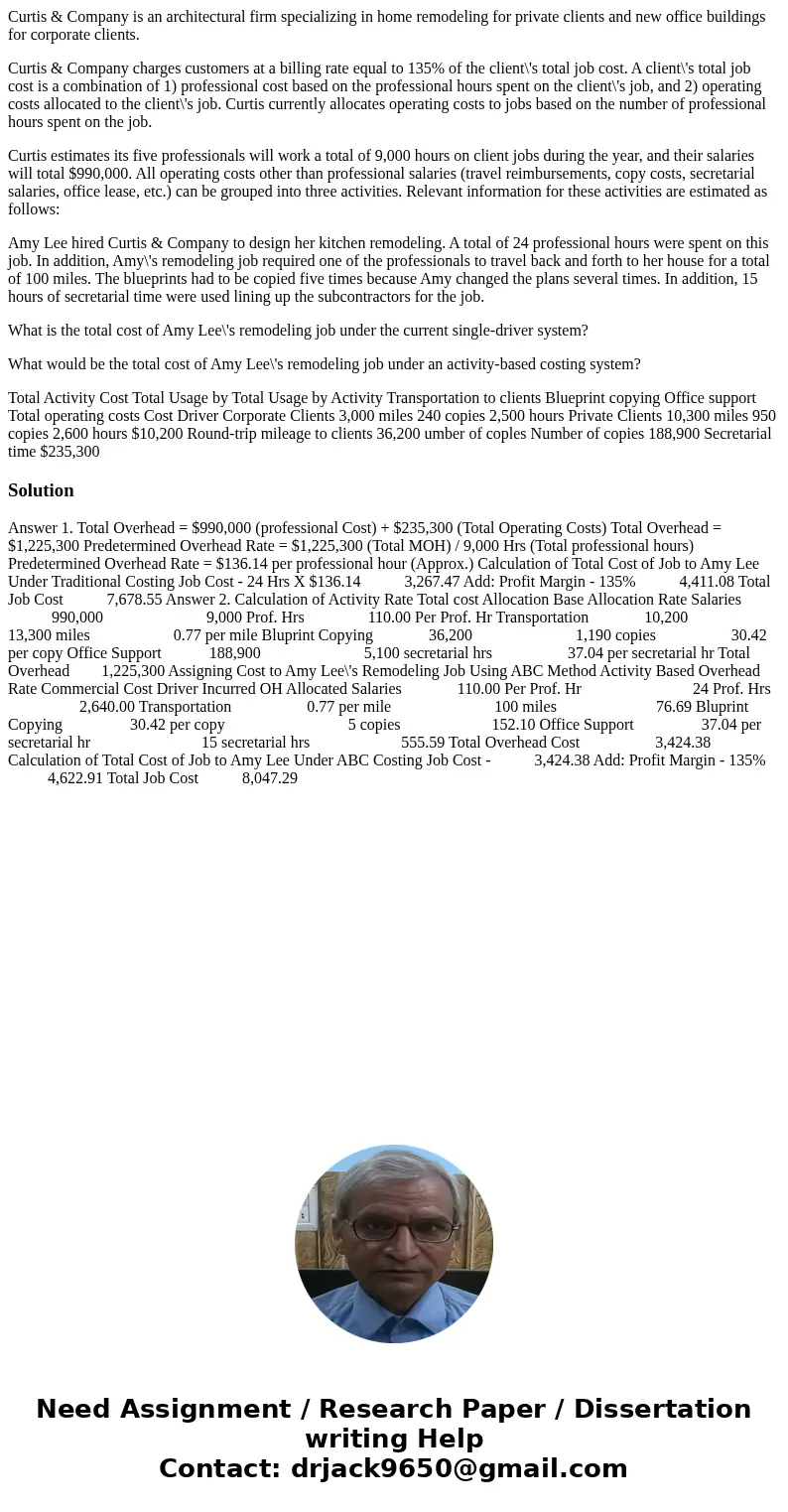Curtis & Company is an architectural firm specializing in home remodeling for private clients and new office buildings for corporate clients. Curtis & C Curtis & Company is an architectural firm specializing in home remodeling for private clients and new office buildings for corporate clients. Curtis & C