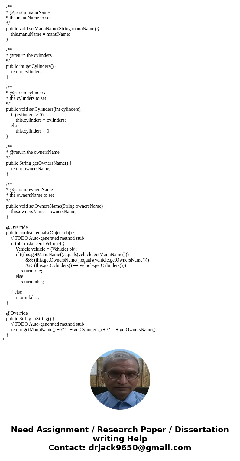  Driver: import java.util.Scanner; //A class that keeps a fleet of different types of vehicles public class FleetOfVehicles { //An array of vehicles private Veh