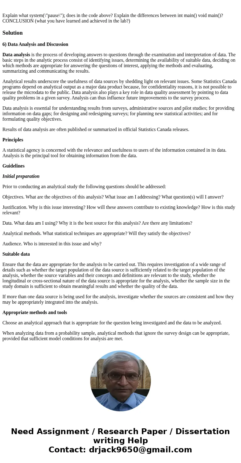 Explain what system(\  Explain what system(\