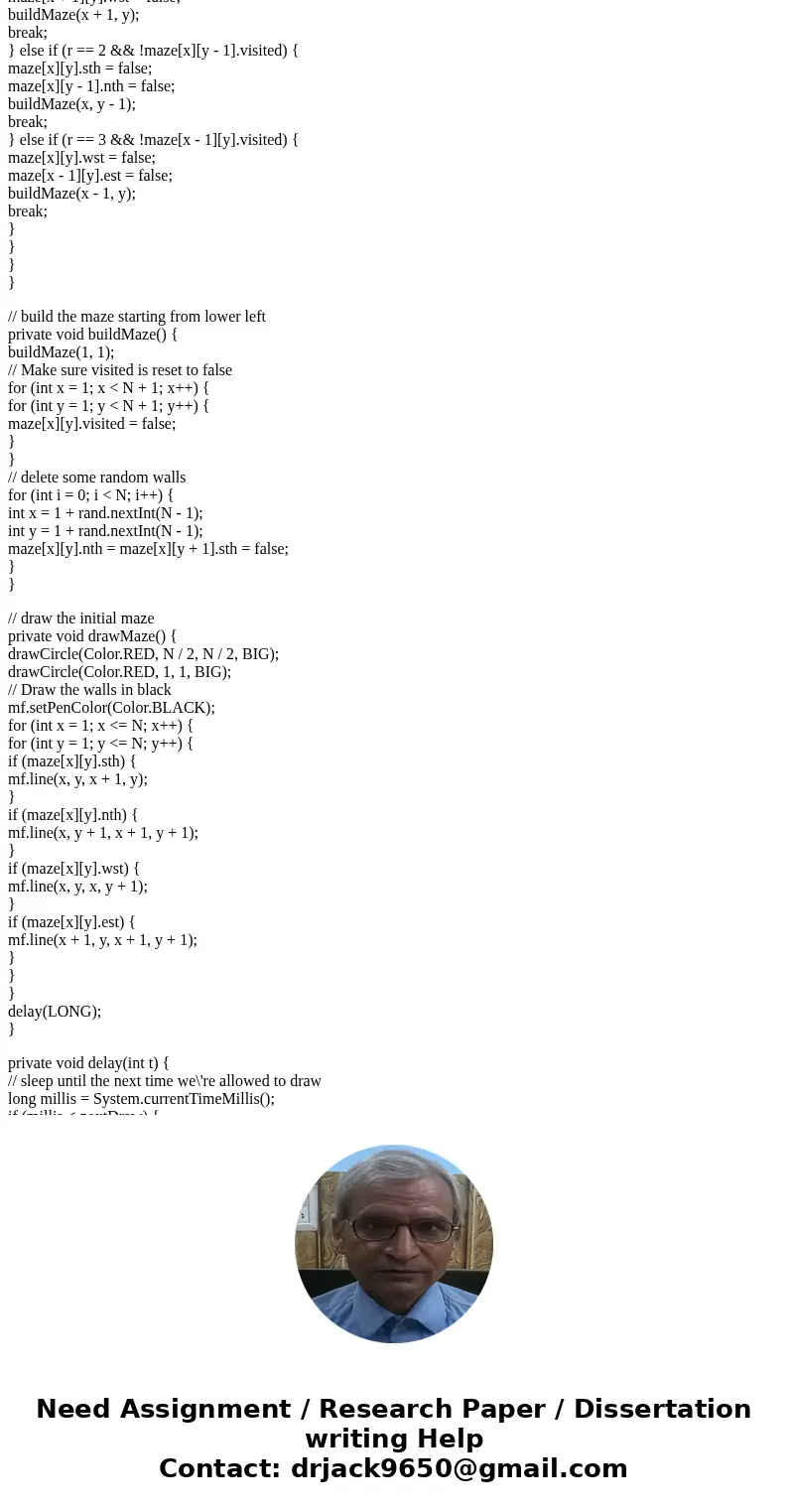 I need help with this maze gui that I wrote in java, I am trying to find the shortest path but I dont know how to implement the FindshortestPath Method. using a I need help with this maze gui that I wrote in java, I am trying to find the shortest path but I dont know how to implement the FindshortestPath Method. using a