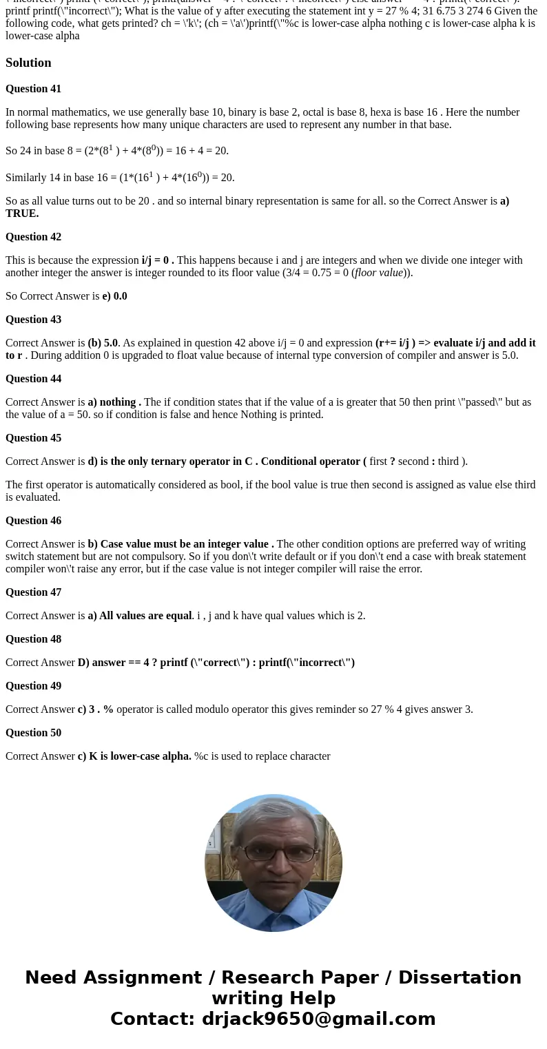 The constants 20 (20 base 10), 024 (24 base 8), and 0 times 14 (14 base 16) are equivalent and all have the same internal binary representation true false Give  The constants 20 (20 base 10), 024 (24 base 8), and 0 times 14 (14 base 16) are equivalent and all have the same internal binary representation true false Give