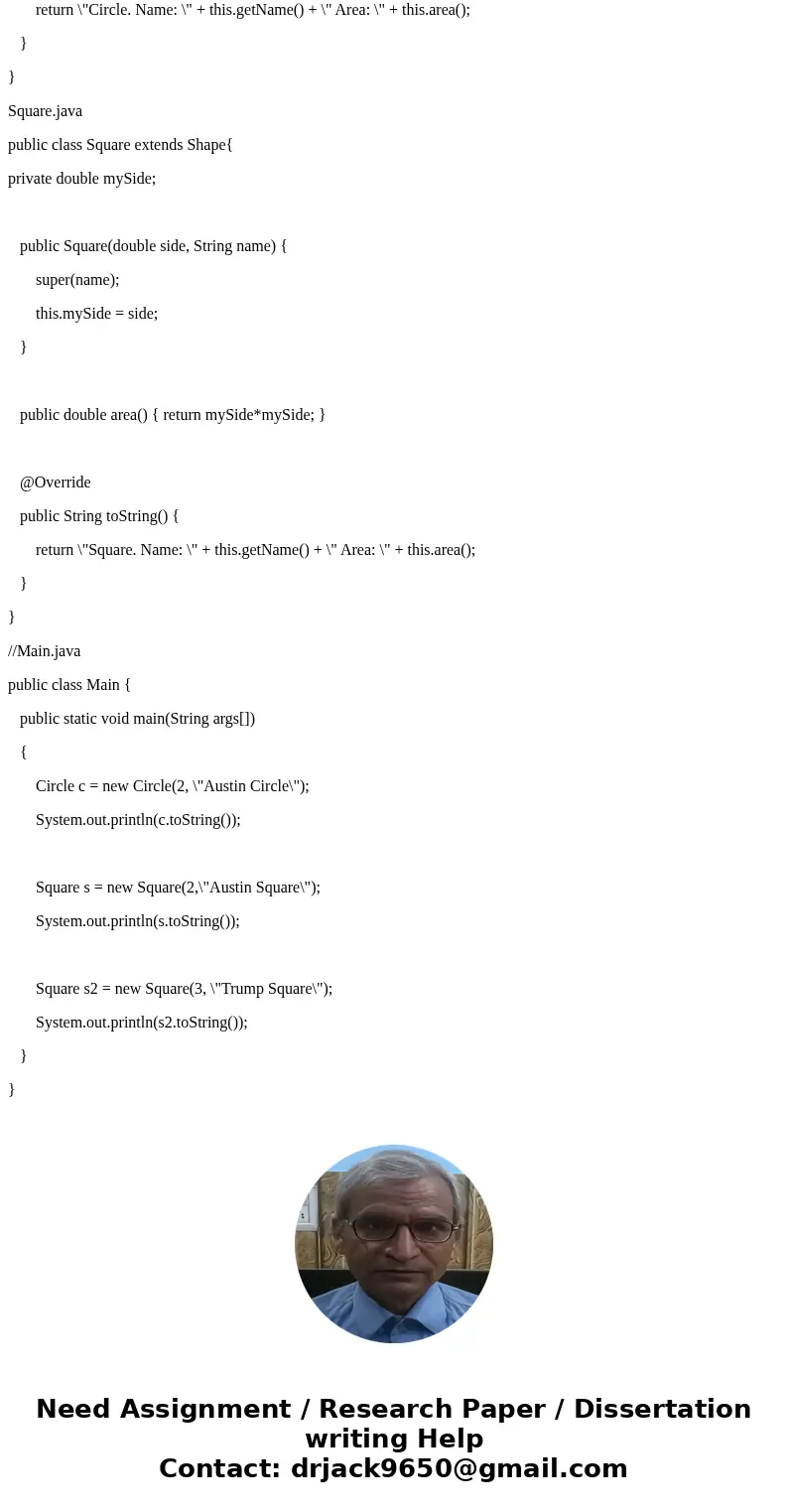 View History Bookmarks Window Help drive. 2231-02 ooo. 2016F CPS2231.02 Google D. Exercise Lab 3 Inheritance Given an abstract class Shape as designed below. c  View History Bookmarks Window Help drive. 2231-02 ooo. 2016F CPS2231.02 Google D. Exercise Lab 3 Inheritance Given an abstract class Shape as designed below. c