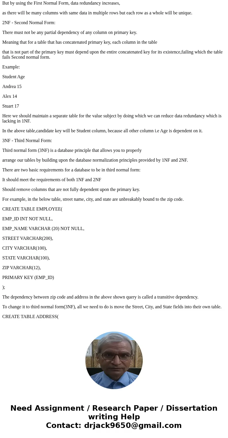 What is Database Normalization?Explain the guidelines for ensuring that database are normalized.SolutionHere is the answer for your respective question on datab What is Database Normalization?Explain the guidelines for ensuring that database are normalized.SolutionHere is the answer for your respective question on datab