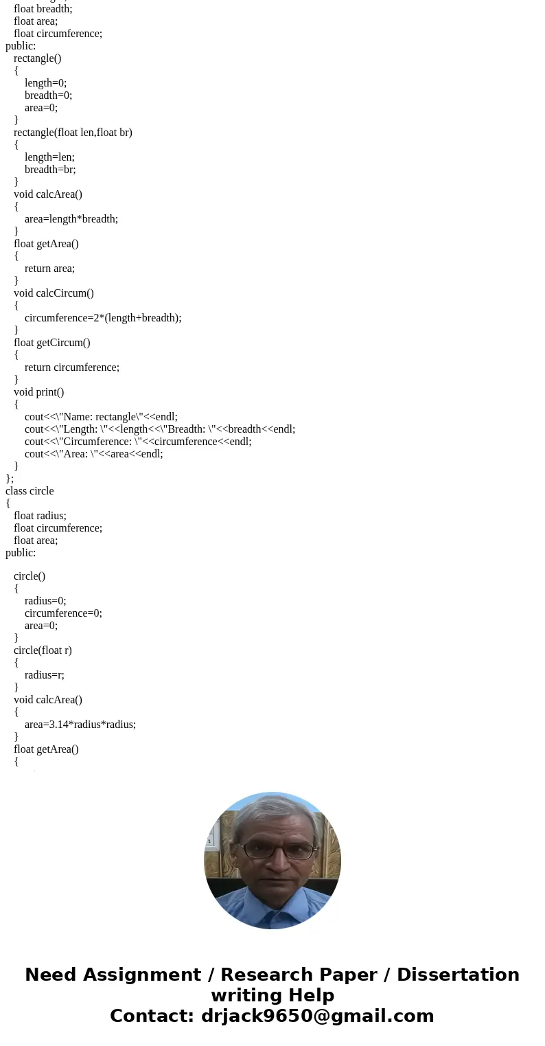 Write a program that manages a list of 2D and 3D shapes. Here is a list of shapes that your program manages: Square, Rectangle, Circle, Sphere, Cone, and Cylin  Write a program that manages a list of 2D and 3D shapes. Here is a list of shapes that your program manages: Square, Rectangle, Circle, Sphere, Cone, and Cylin
