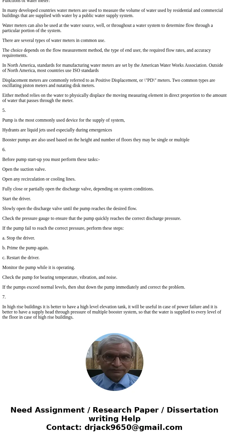 1. Pressure of domestic water supply network is estimated; please estimate pressure demand of 4 floors building:_kPa, which ismH20 2. A building has 5 floors,   1. Pressure of domestic water supply network is estimated; please estimate pressure demand of 4 floors building:_kPa, which ismH20 2. A building has 5 floors,