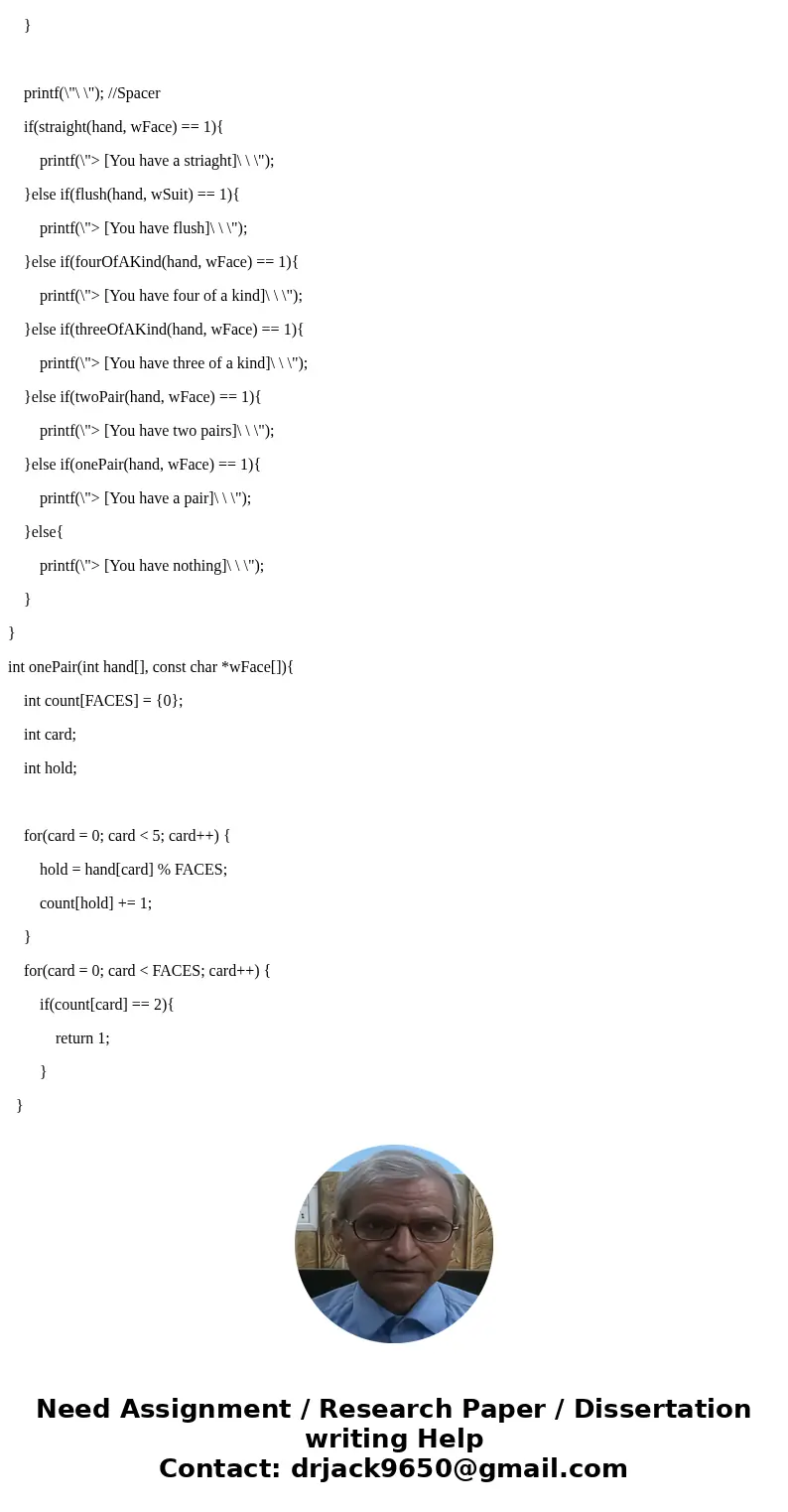 10.12 (Card Shuffling and Dealing) Use the functions from Exercise 10.11 to write a program that deals two five-card poker hands, ecaluates each hand and determ 10.12 (Card Shuffling and Dealing) Use the functions from Exercise 10.11 to write a program that deals two five-card poker hands, ecaluates each hand and determ
