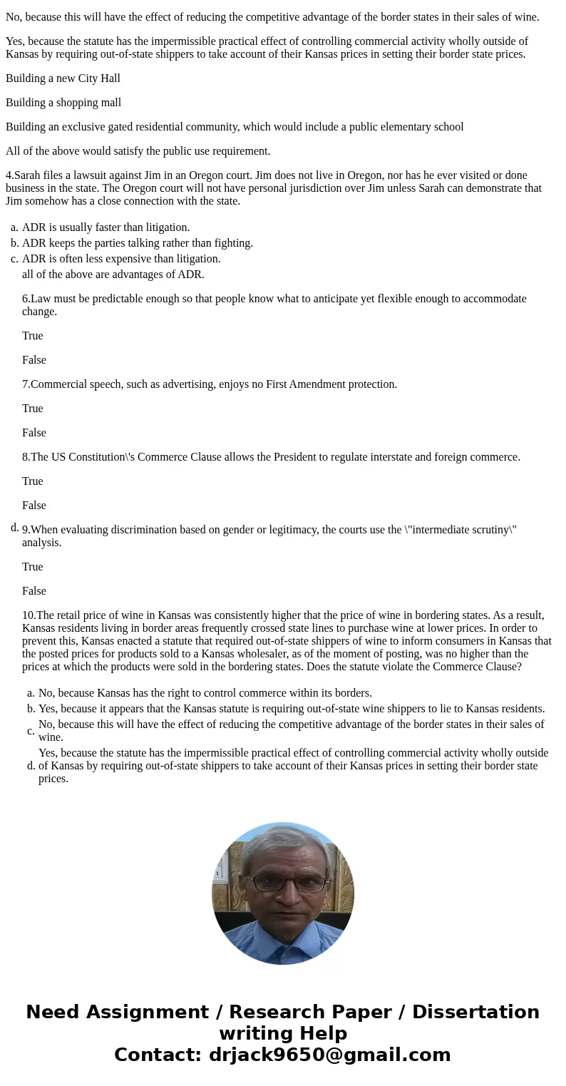 1.A municipal zoning ordinance is not an example of a \ 1.A municipal zoning ordinance is not an example of a \