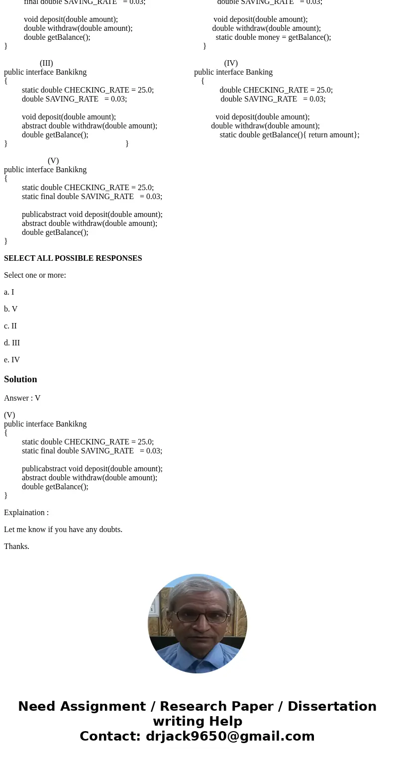A bank maintains the accounts for its customers. The bank offers customers two type of accounts - a checking account and a savings account. The checking account A bank maintains the accounts for its customers. The bank offers customers two type of accounts - a checking account and a savings account. The checking account