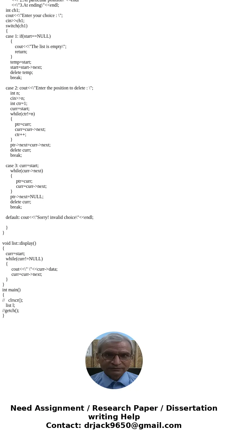  A node in linked list is declared as follows: strict Node {int item; Node \'next}; Node *p; Node \'head;//Display the data in a linked list to which head point