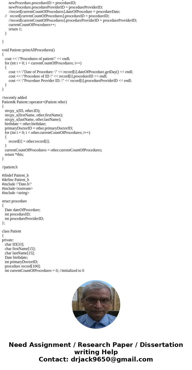 Below is my program, I just have some issues when I want to check out a patient and when I want to print a specific patient. Please help. I think there is a min Below is my program, I just have some issues when I want to check out a patient and when I want to print a specific patient. Please help. I think there is a min