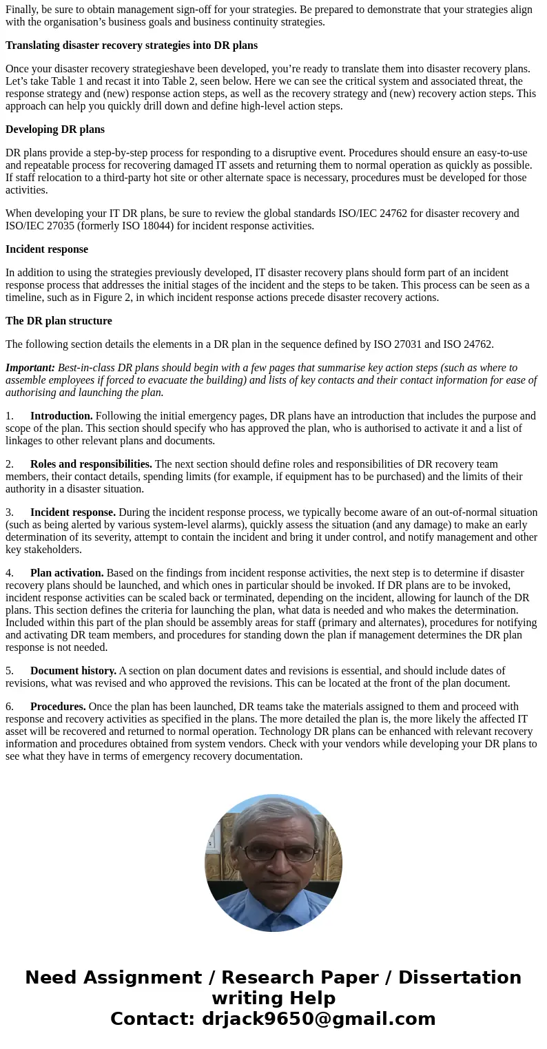 Case Project 13-3: Personal Disaster Recovery Plan Create a one-page document of a personal disaster recovery procedure for your home computer. Be sure to inclu Case Project 13-3: Personal Disaster Recovery Plan Create a one-page document of a personal disaster recovery procedure for your home computer. Be sure to inclu