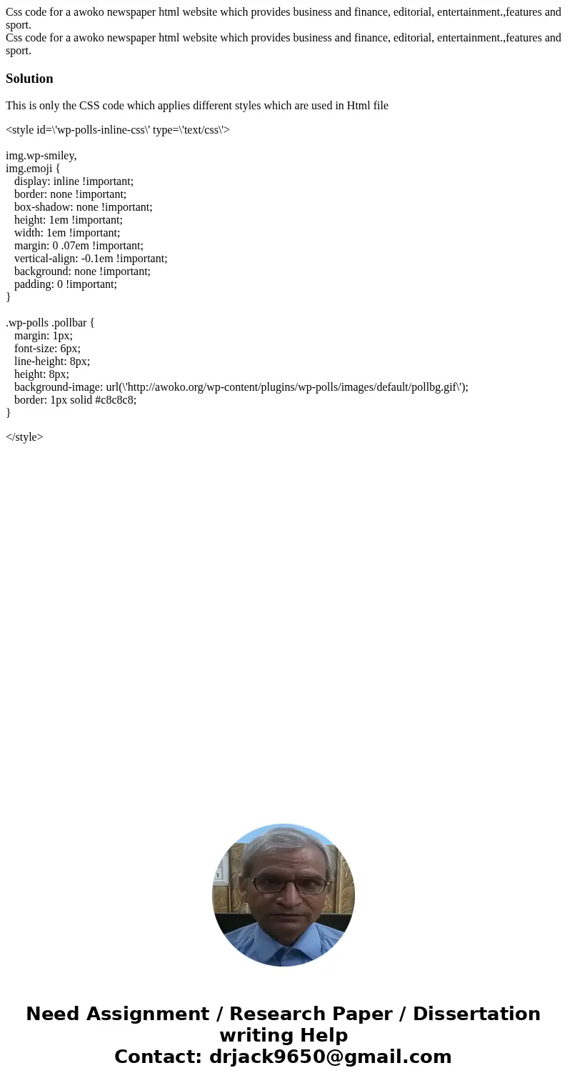 Css code for a awoko newspaper html website which provides business and finance, editorial, entertainment.,features and sport. Css code for a awoko newspaper h  Css code for a awoko newspaper html website which provides business and finance, editorial, entertainment.,features and sport. Css code for a awoko newspaper h