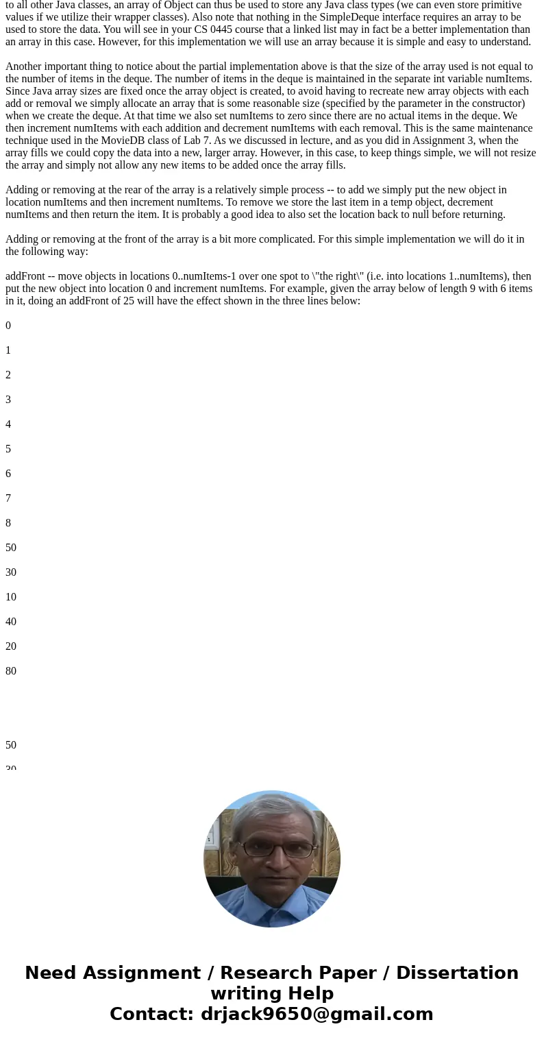  Introduction and Background In recent lectures we discussed using arrays, classes and interfaces (see newly added course notes if you want to read ahead about 