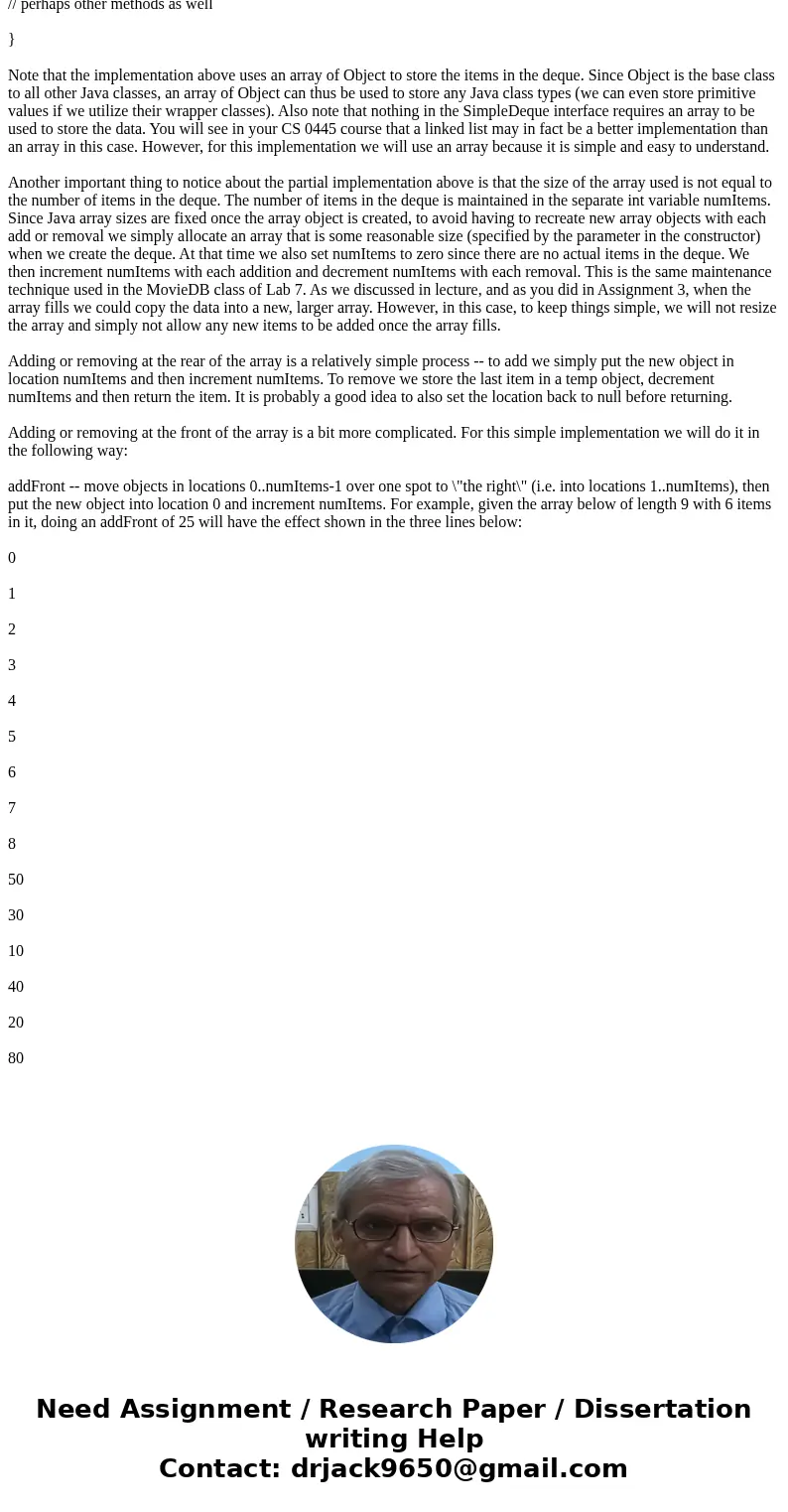  Introduction and Background In recent lectures we discussed using arrays, classes and interfaces (see newly added course notes if you want to read ahead about 