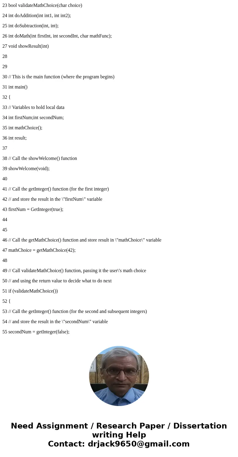 Kyle\'s calculator program should allow a user to enter in numbers to either add or subtract. Help Kyle by fixing all of his coding mistakes so that his program Kyle\'s calculator program should allow a user to enter in numbers to either add or subtract. Help Kyle by fixing all of his coding mistakes so that his program