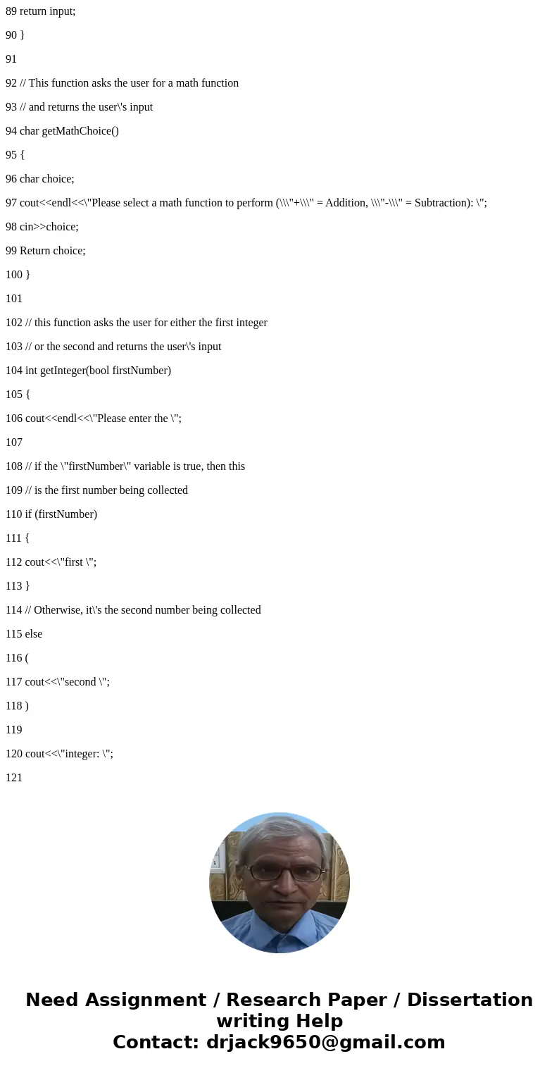 Kyle\'s calculator program should allow a user to enter in numbers to either add or subtract. Help Kyle by fixing all of his coding mistakes so that his program Kyle\'s calculator program should allow a user to enter in numbers to either add or subtract. Help Kyle by fixing all of his coding mistakes so that his program