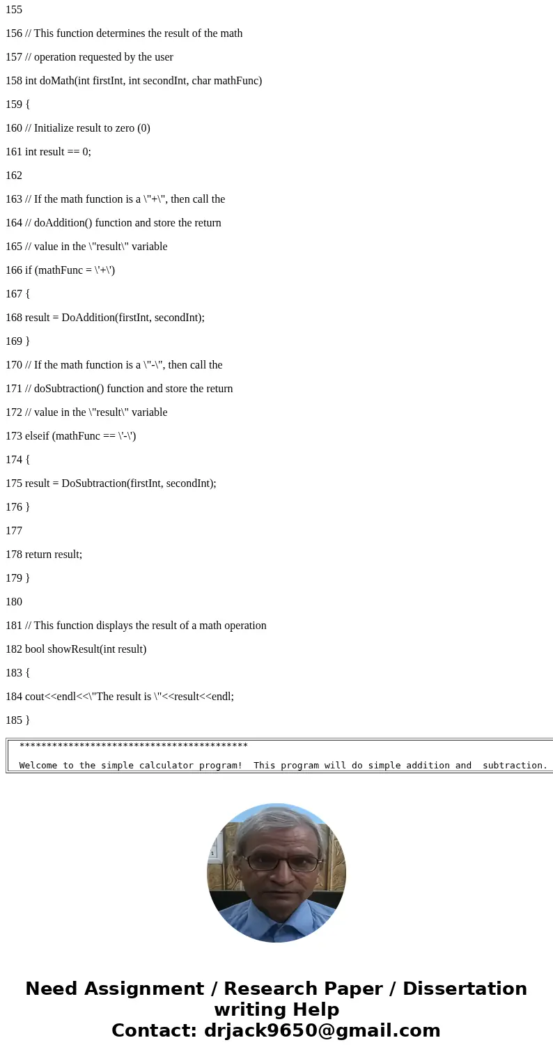 Kyle\'s calculator program should allow a user to enter in numbers to either add or subtract. Help Kyle by fixing all of his coding mistakes so that his program Kyle\'s calculator program should allow a user to enter in numbers to either add or subtract. Help Kyle by fixing all of his coding mistakes so that his program