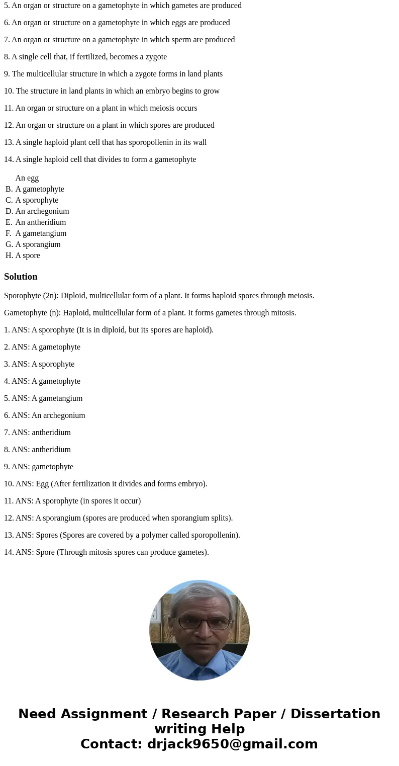Match the description with the appropriate term. Where more than one answer may be correct, choose the best answer (most specific answer, if appropriate, or mos