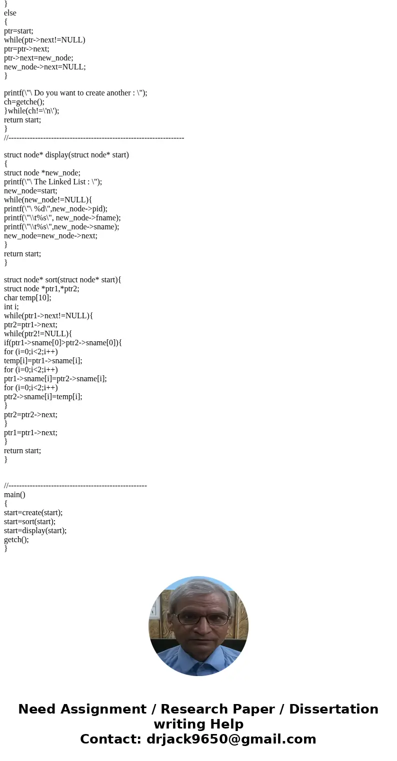 Programming code in C ***************** must be C ***** loops requesting information about patients and inserting the information into a linked list: call a fun Programming code in C ***************** must be C ***** loops requesting information about patients and inserting the information into a linked list: call a fun