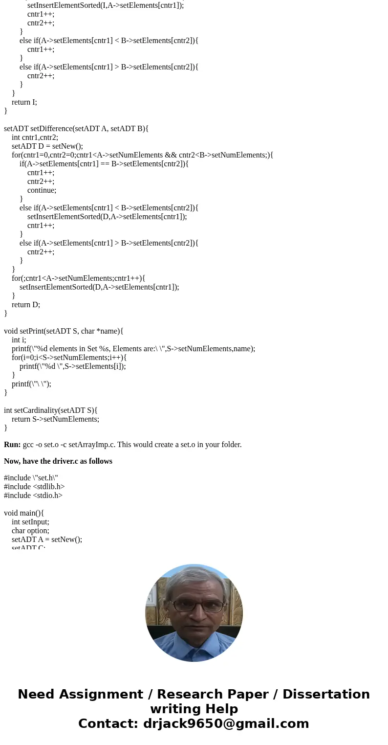 Question: In C Programming: In mathematics, a set is a colle... Save In C Programming: In mathematics, a set is a collection of distinct elements (say integer n Question: In C Programming: In mathematics, a set is a colle... Save In C Programming: In mathematics, a set is a collection of distinct elements (say integer n