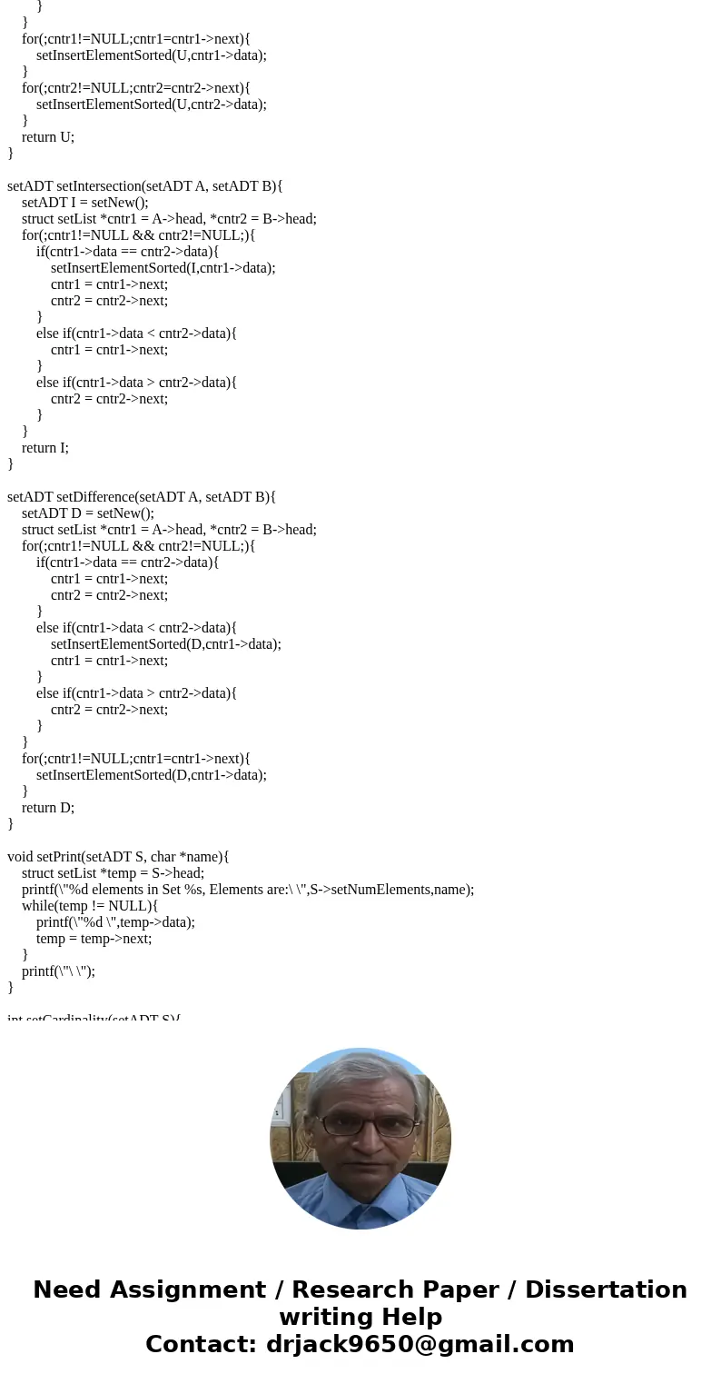 Question: In C Programming: In mathematics, a set is a colle... Save In C Programming: In mathematics, a set is a collection of distinct elements (say integer n Question: In C Programming: In mathematics, a set is a colle... Save In C Programming: In mathematics, a set is a collection of distinct elements (say integer n